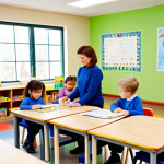 유아교육지도사로서 업무 보고서 작성법 - Observational Learning Environment**

"A bright and inviting preschool classroom, fully clothed chil...