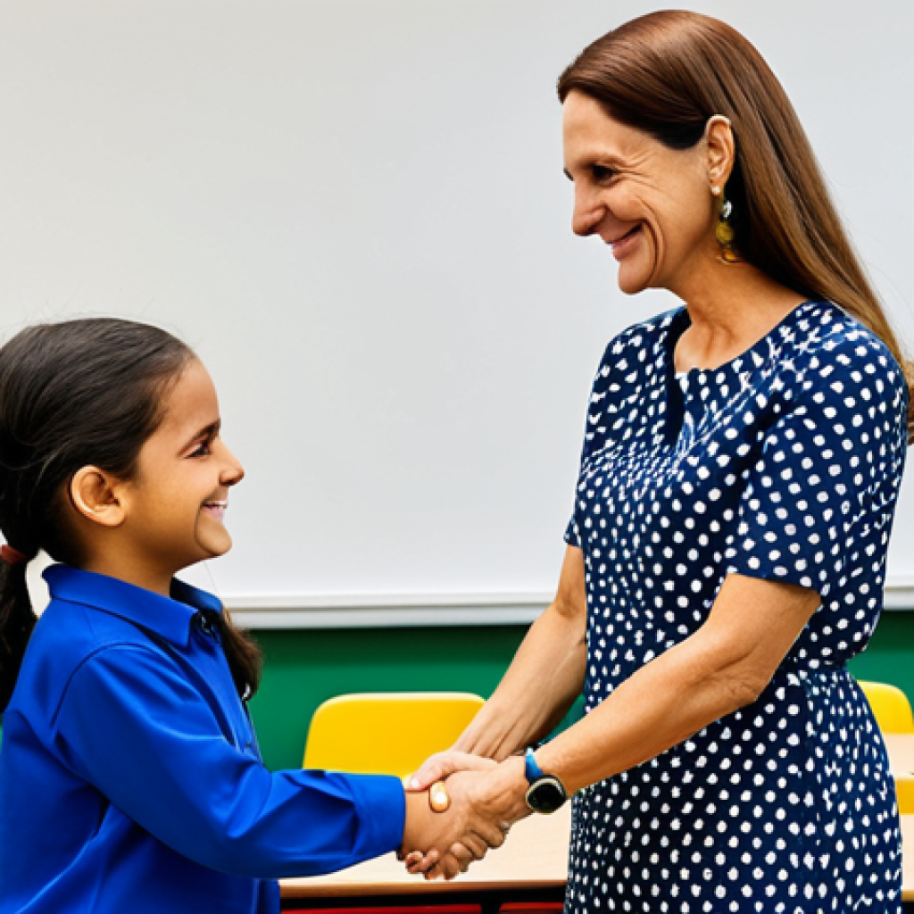 유아교육지도사 경력개발을 위한 소셜미디어 활용법 - Networking Educator**
A professional kindergarten teacher, fully clothed in modest, comfortable clo...