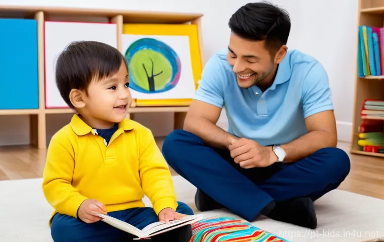 유아교육지도사 실기시험 준비와 관련된 조언 - **Prompt:** A vibrant and engaging early childhood classroom bustling with activity. A diverse group...