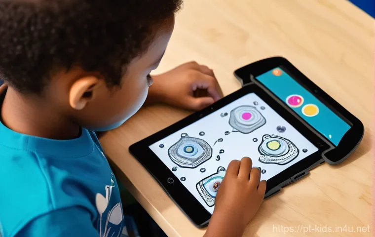 유아교육지도사 실기시험 준비와 관련된 조언 - **Prompt:** A heartwarming scene in a cozy "calm corner" or reading nook within an early childhood c...