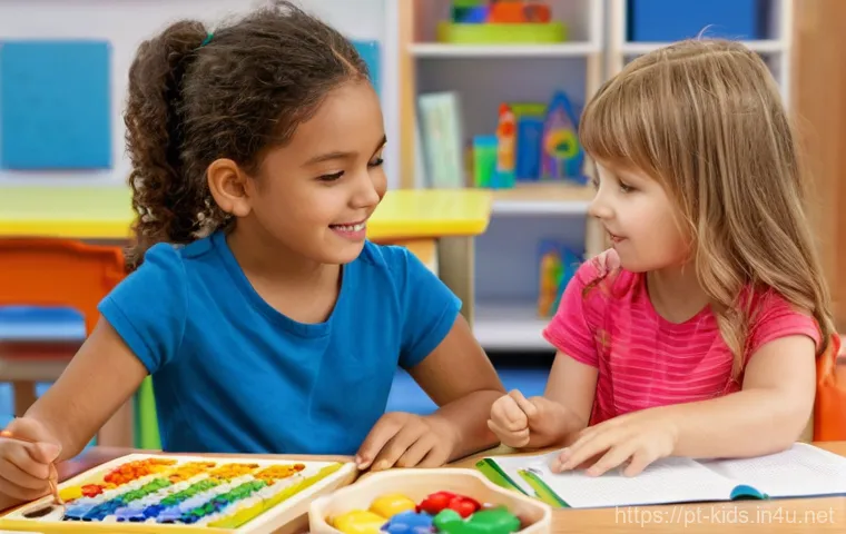 유아교육지도사로서 업무 효율성 높이는 법 - Here are three detailed image prompts in English: