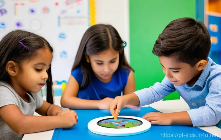 유아교육지도사 경력개발을 위한 추천 서적 - **Subject:** A diverse group of young children (aged 3-6) happily engaged in various brain-stimulati... 유아교육지도사 경력개발을 위한 추천 서적 - **Subject:** A diverse group of young children (aged 3-6) happily engaged in various brain-stimulati...