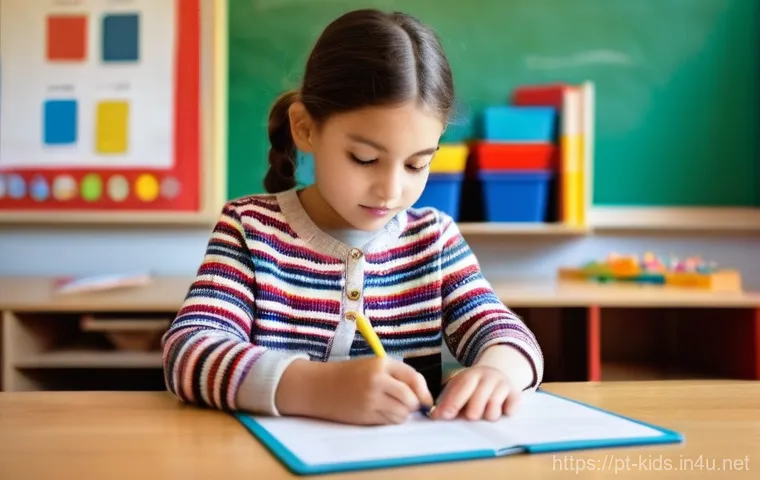 유아교육지도사로서의 직장 내 윤리적 문제 해결법 - **Digital Responsibility and Privacy:**
"A professional female preschool educator, approximately...