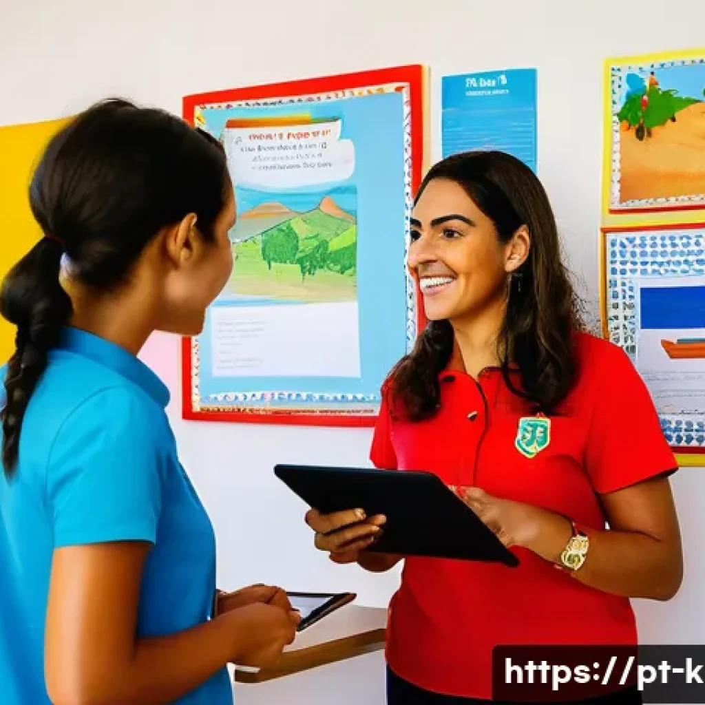 유아교육지도사 실무에서 주의해야 할 법적 문제 - **"A bustling yet organized reception area of a modern Portuguese 'creche' (childcare center). A fri...