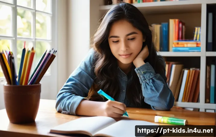 유아교육지도사 실습 일지 작성법 - **Prompt:** A young, enthusiastic female university student in her early twenties, with warm, kind e...