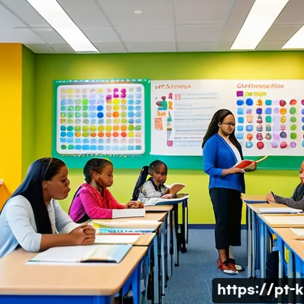 유아교육지도사 자격증 시험 기출문제 분석법 - A diverse group of early childhood educators in a bright, modern classroom setting, collaboratively ...