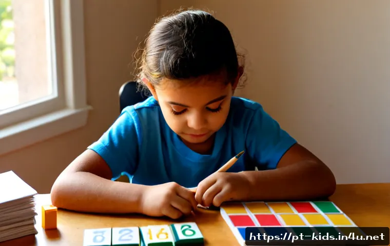 Home 15 유아교육지도사 필기 시험에 자주 나오는 질문 - Photorealistic close-up of a Portuguese-speaking early childhood education student at a tidy home st...